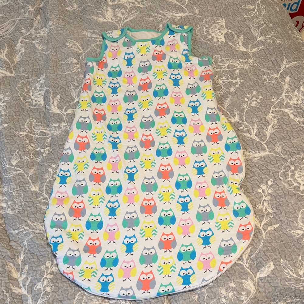 Colorful Owl Print Sleep Socks